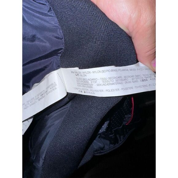 Zara Woman Quilted Blue Moto Jacket Size S Full‎ Zip Casual Short Coat - Picture 9 of 9